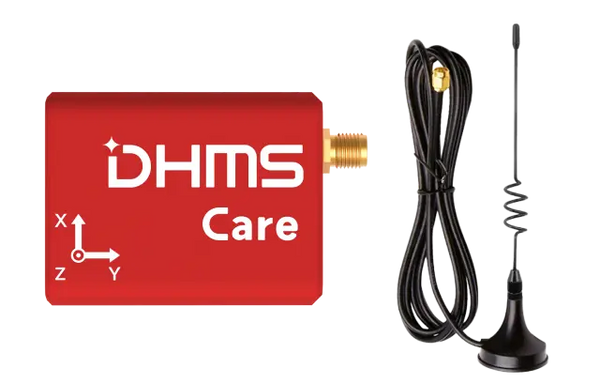 DS311 — Wireless Vibration & Temperature Sensor (External Antenna)